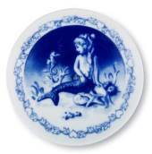 H. C. Andersen Plaquette med Den Lille Havfrue, produceret af Royal Copenhagen