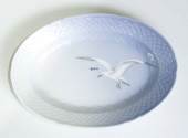 Service, Seagull without gold, oval dish