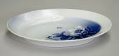 Service, Christmasrose, oval dish