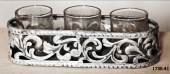 Candlelight 3 pcs. in tray 25cm