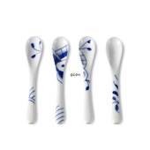Blue Fluted, MEGA spoons, set of 4 pcs., produced by Royal Copenhagen