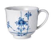 Bl� Palmette kop med hank, indhold 20 cl, produceret af Royal Copenhagen