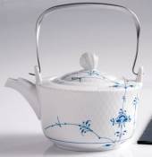Blå Palmette Tekande, indhold 70 cl, produceret af Royal Copenhagen