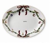 Stjerneriflet Jul, fad, produceret af Royal Copenhagen