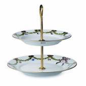 Stjerneriflet Jul, etagere, produceret af Royal Copenhagen