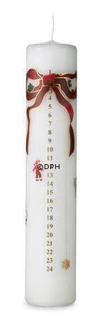 Starfluted Christmas, Calender Candle, produced by Royal Copenhagen