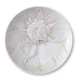 The Art of Giving Flowers, platte med rosa relief, 'Coralle', produceret af Royal Copenhagen