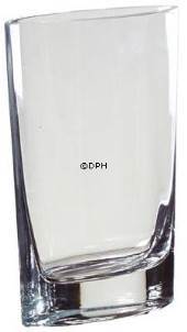 Glas Vase Oval 20 cm