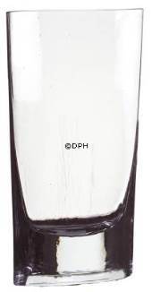 Glas vase oval 26cm