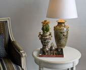 Kinesisk Tempel krukke med guld�re