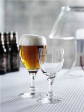 Holmegaard Hogla �lglas, lille, indhold 33 cl.