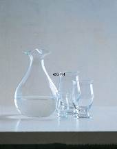 Holmegaard Id�elle snapseglas, indhold 3 cl.