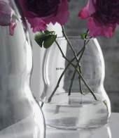 Holmegaard Gracious vase clear, small
