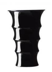 Holmegaard Karen Blixen vase, sort, mellem