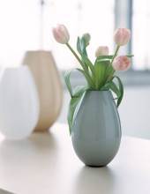 Holmegaard Cocoon vase, opal, stor