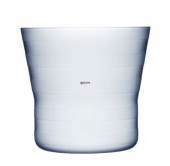 Holmegaard Flower Pot flowerpot, opal with stripes, large