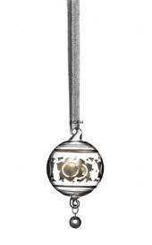 Holmegaard Christmas Annual Crystal ornament 2007, sphere