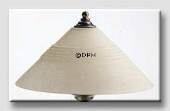 Glass shade with a 30 cm diameter