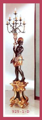 Statue, Gold/Black, F:2, 195X38X28 cm
