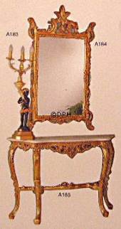 Mirror, golden