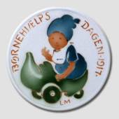 1917 Aluminia, Childrens Welfare plate