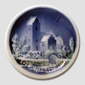 Aluminia plaquette, Glædelig Jul, med