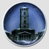 Aluminia plaquette, Merry Christmas, with