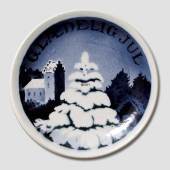 Aluminia plaquette, Gl�delig Jul, med