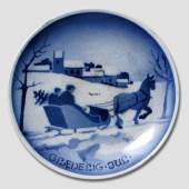 Aluminia plaquette, Gl�delig Jul, med