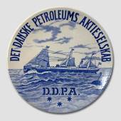 1908 Aluminia petroleum plate
