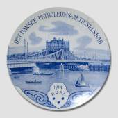 1914 Aluminia petroleum plate