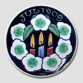 1909 Christmas plate Aluminia Small