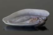 Bowl with Waterlily produced by Bing & Grondahl