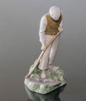 Worker with Scythe, Bing & Grondahl figurine
