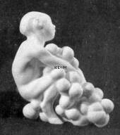 Faun with grapes, Bing & Grondahl figurine