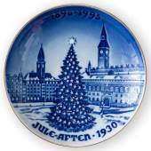 1992 X-mas Tree at the City Hall Square, Bing & Grondahl Centennial plate