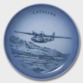 Aeroplane plate no. 2, produced by Bing & Grondahl