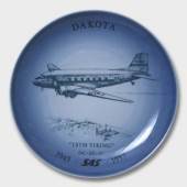 Aeroplane plate no. 4, produced by Bing & Grondahl