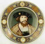 King's plate Christian II, produced by Bing & Grondahl