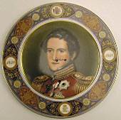 King's plate Christian VII, produced by Bing & Grondahl