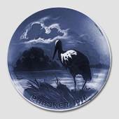 1918 unusual Easter plate, produced by Bing & Grondahl