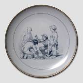 Hans Christian  Andersen fairytale plate, The Darning Needle, no. 5, produced by Bing & Grondahl