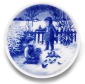 Christmas plaquette