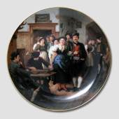 Platte med Mesterv�rk af Franz Von Defregger