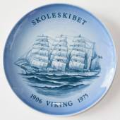 Shipsplate, The Trainingship Viking, 1975, Bing & Grondahl