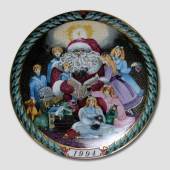1994 Santa Claus plate, produced by Bing & Grondahl