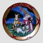 1998 Santa Claus platte, produceret af Bing & Gr�ndahl