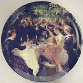 P.S. Kroyer plate, Hurrae, produced by Bing & Grondahl