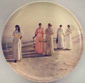 P.S. Krøyer platte, Strandpromonade, produceret af Bing & Grøndahl