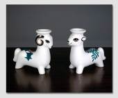Christmas Bucks, Candlesticks 1 pair